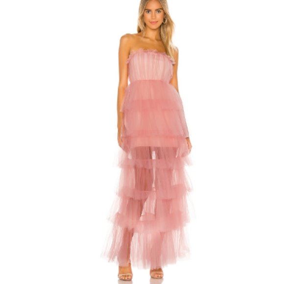 Lovers + Friends Dresses & Skirts - Revolve Bobbit Gown in Blush Pink Lovers + Friends